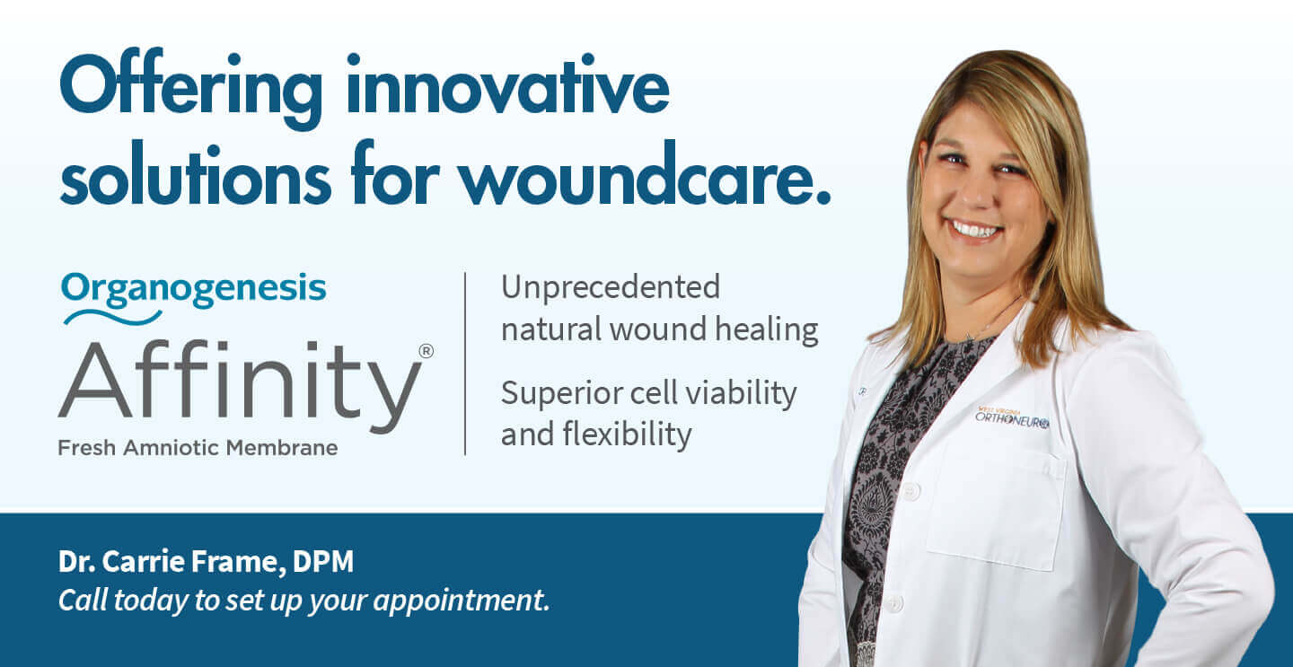 Offering innovative solutions for woundcare, DR. Carrie Frame, DPM